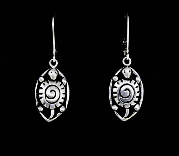 "Turtle Moon" Earrings - Jeff Mckenzie